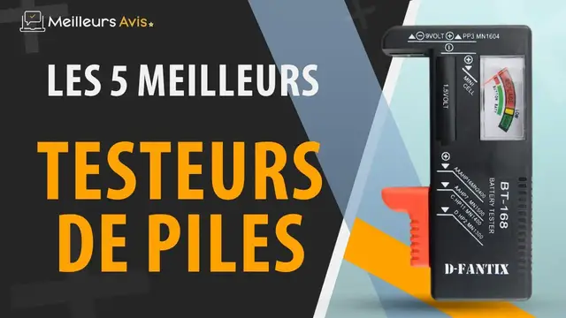 Video thumbnail for ⭐️ MEILLEUR TESTEUR DE PILES - Comparatif 2023