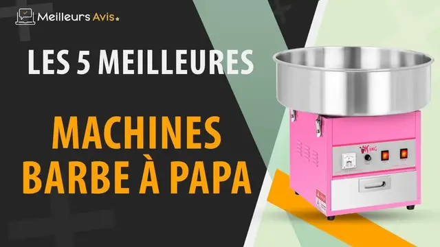 Video thumbnail for ⭐️ MEILLEURE MACHINE BARBE A PAPA - Avis & Guide d'achat (Comparatif 2023)