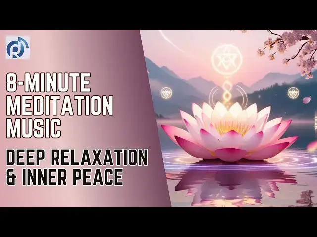 'Video thumbnail for 8-Minute Meditation Music: Deep Relaxation & Inner Peace 🧘♂️✨'