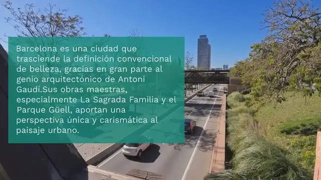 Video thumbnail for Explorando la belleza arquitectónica de Barcelona