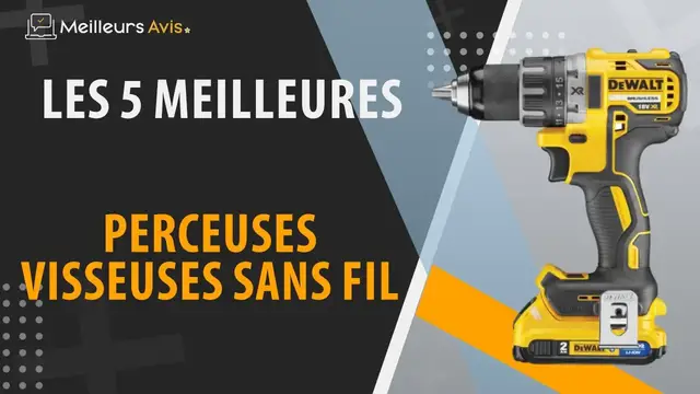 Video thumbnail for ⭐️ MEILLEURE PERCEUSE VISSEUSE SANS FIL - Comparatif 2024
