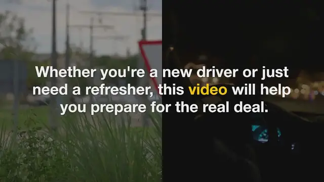 Video thumbnail for Ontario G1 Practice Test | 40 practice questions (20 Rules of the Road, 20 Road Signs