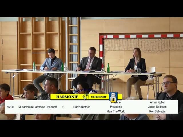Video thumbnail for Konzertwertung  Harmonie Uttendorf  Selbstwahlstk. Pasadena