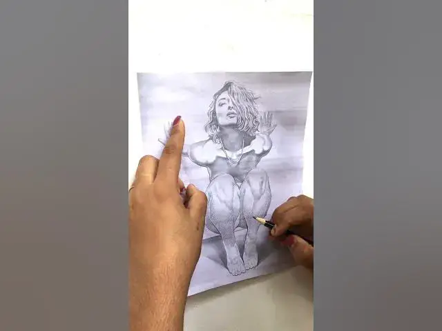 Video thumbnail for figure drawing #shorts #drawing #draw #art