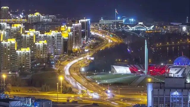 Video thumbnail for Highway  Road |  City   Traffic  | Sky  |