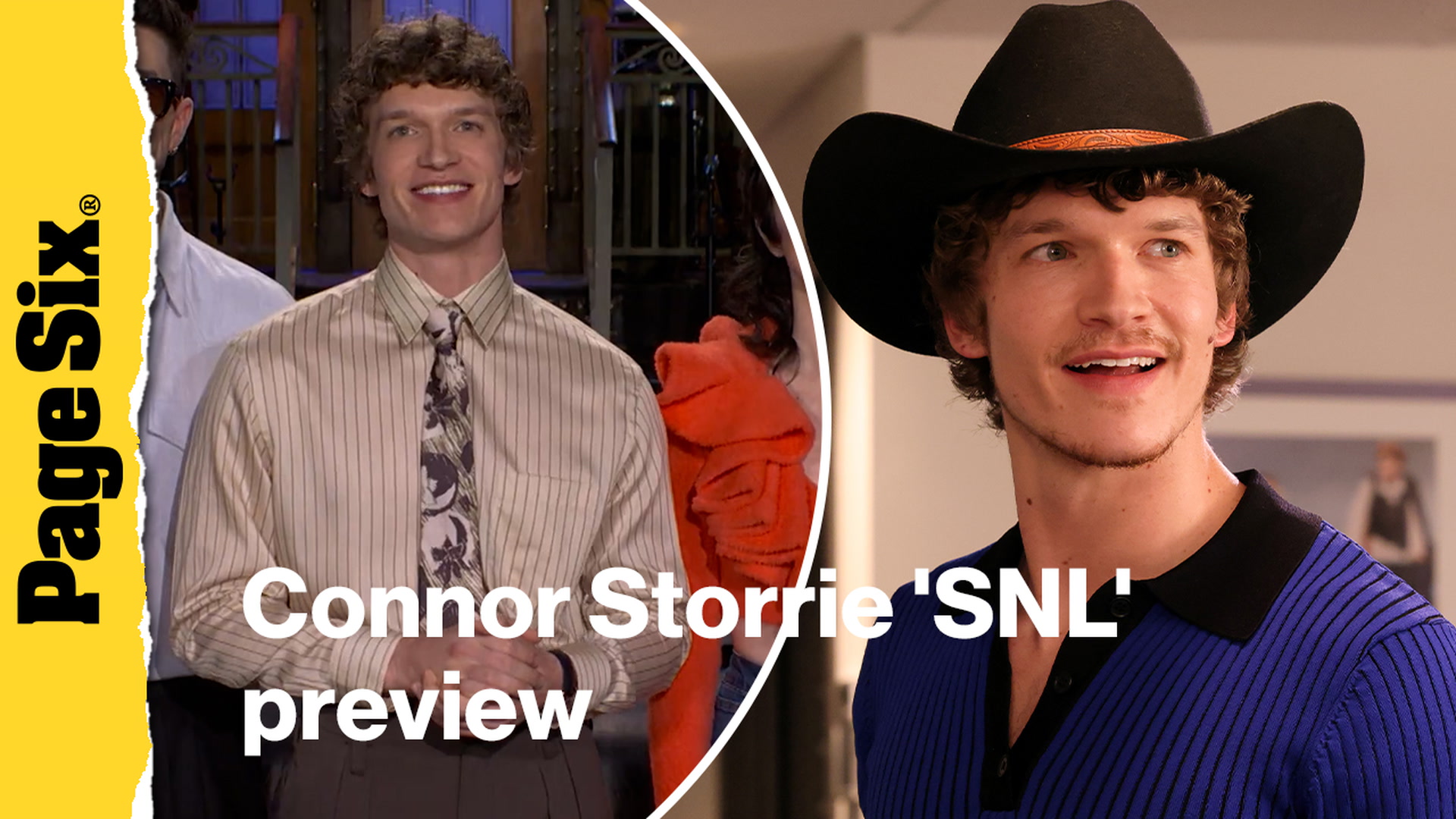 Video thumbnail for Connor Storrie 'SNL' preview: Pedro Pascal, Jon Hamm react to the 'Heated Rivalry' hunk