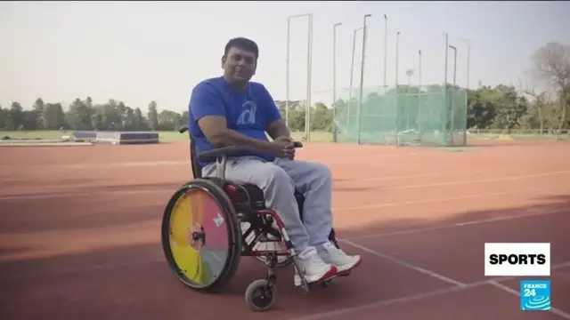 'Video thumbnail for The journey of Dharambir Nain, a gold medalist at the Paris Paralympic Games'