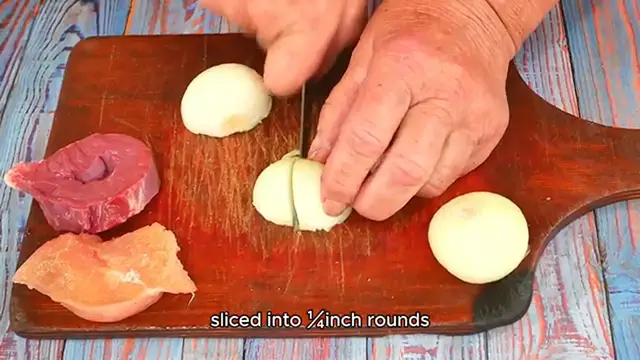 Video thumbnail for Potatoes Onions And Smoked Polish Sausage
