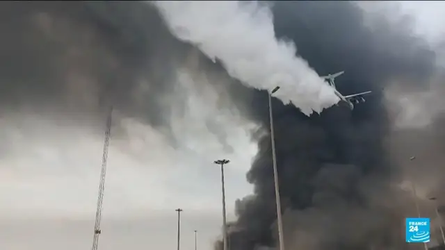 Video thumbnail for Iran says toll from massive port blast rises to at least 28 dead, 1,000 wounded