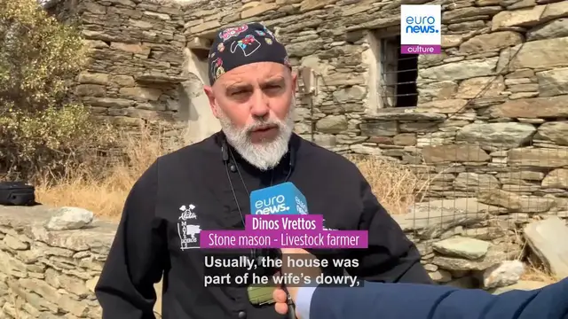 Video thumbnail for The architectural heritage of Greece's Kea island: Vibrant colours, stone houses and watermills