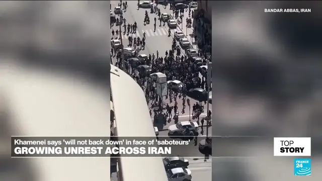 Video thumbnail for Iranian regime's 'iron fist': Internet blackout as protests swell to hundreds of thousands