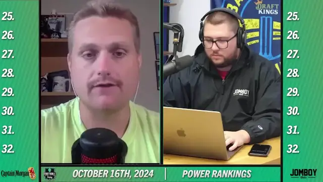 'Video thumbnail for NFL Week 6 Power Rankings + Justin Fields Benched'