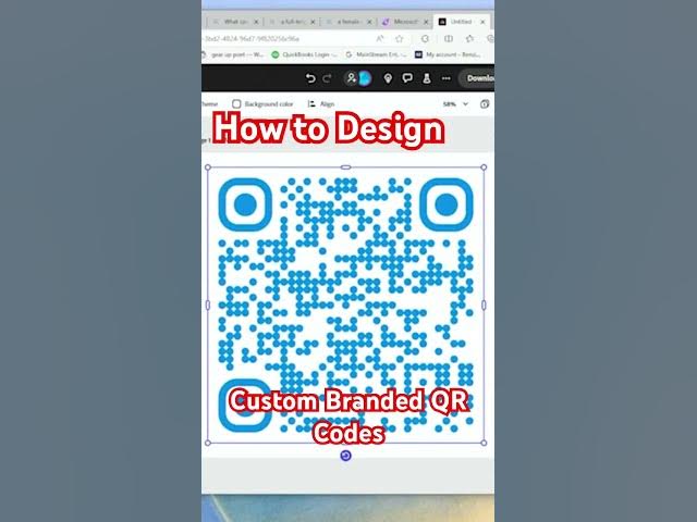 Video thumbnail for Catch full video design Custom QR Codes with #adobeexpress #howto #mainstreament