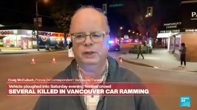 Video thumbnail for Multiple dead, injured in Vancouver after vehicle ploughs into street festival