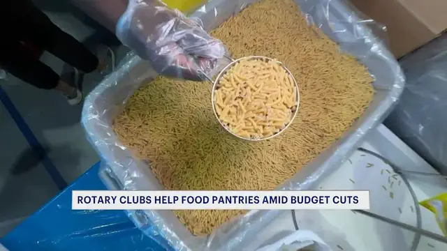 Video thumbnail for Massive relief effort comes to the rescue of Connecticut food pantries hit hard by federal budget cuts