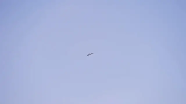 Video thumbnail for Egypt: Su-57E performs aerial demonstration at Egypt airshow.