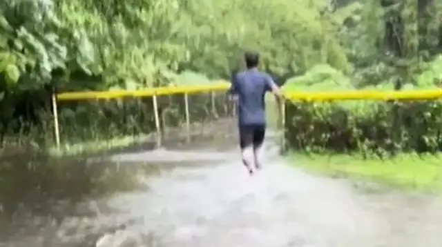 Video thumbnail for Bergen County investigating Paramus half marathon that went through flooding
