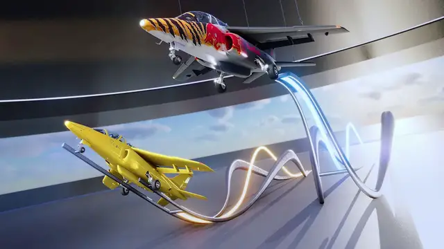 'Video thumbnail for The Crew: Motorfest - Official Alpha Jet Trailer (feat. Red Bull)'