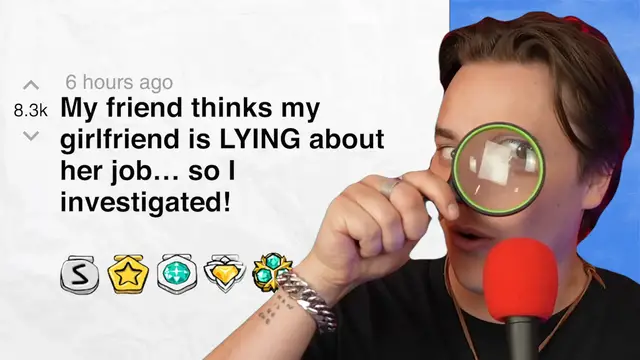 'Video thumbnail for My friend thinks my girlfriend is LYING about her job… so I investigated! - r/BestofRedditorUpdates | Reddit Stories'