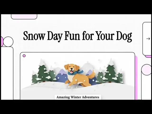 Video thumbnail for Fun Winter Games for Dogs