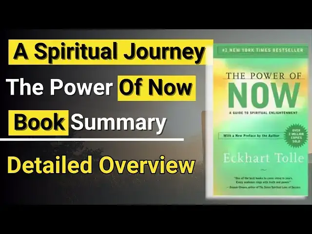 Video thumbnail for The Power of Now Book Summary | A Spiritual Journey