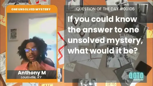 Video thumbnail for Anthony believes the Titanic sinking is more than surface-level!