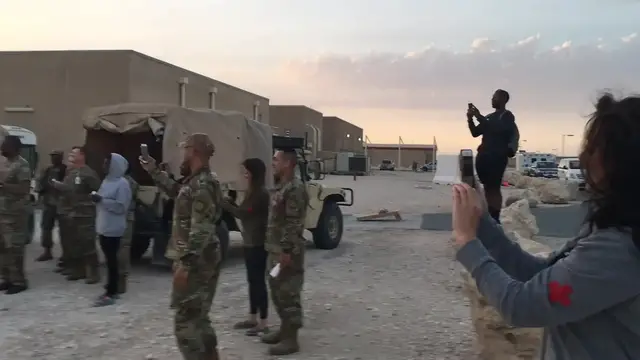 Video thumbnail for Surprise Military Gender Reveal At Overseas Base | Happily TV