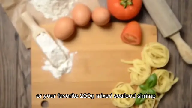 Video thumbnail for seafood pasta recipe