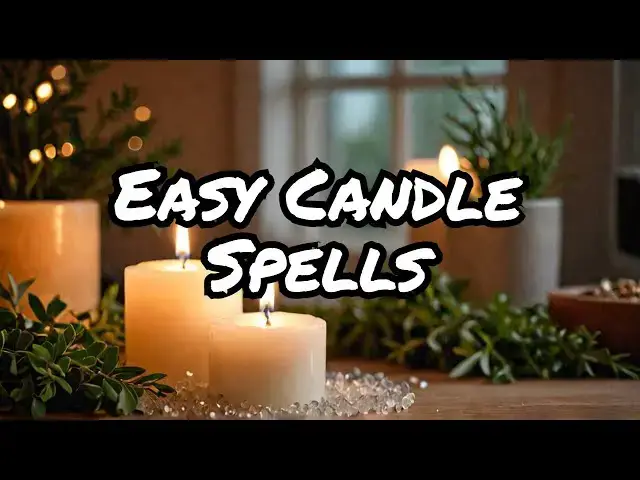Video thumbnail for Simple Candle Magic: 5 Easy Spells You Can Try Today for Instant Results