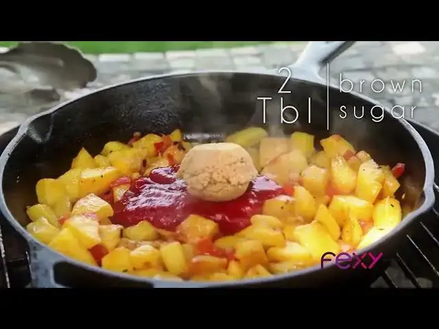 Video thumbnail for Peach BBQ Chicken Burgers