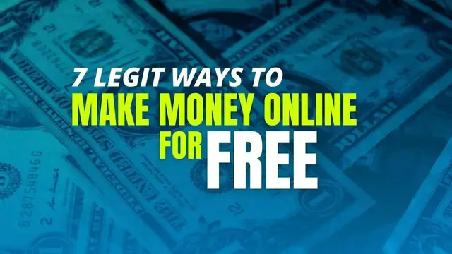 'Video thumbnail for 7 Ways to Make Money Online from Home for Free (Make MONEY With ZERO Money In 2021)'