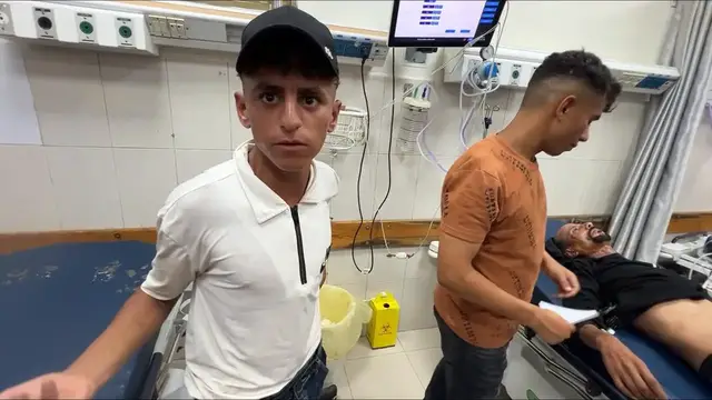 Video thumbnail for Israeli drone strike kills Palestinian, injures at least 7 others in Gaza despite ceasefire.
