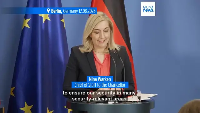 Video thumbnail for Germany beefs up its intelligence services as threat from 'foreign powers' rises