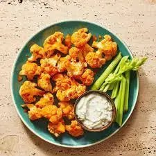 Video thumbnail for Buffalo Cauliflower Bites