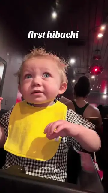 Video thumbnail for Baby Reacts to Hibachi Flames for the First Time