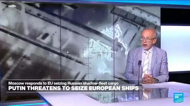Video thumbnail for Putin threatens to seize European ships