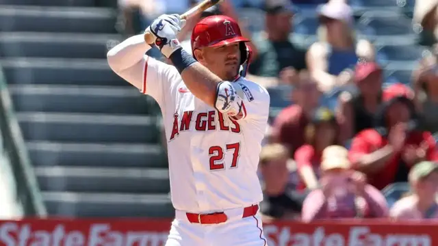 'Video thumbnail for Mike Trout's First 25 Home Runs of 2025!'