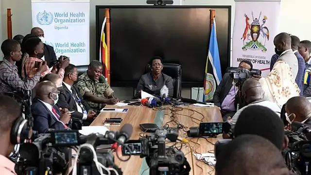 Video thumbnail for Uganda to receive $1.7 billion of US funding under new health deal