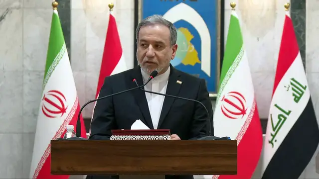 Video thumbnail for Araghchi says Iran alone controls Hormuz over next 30 days; warns against attacks
