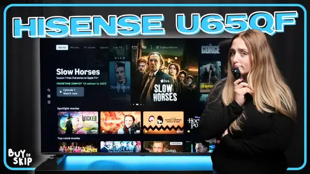 Video thumbnail for Hisense U65QF Mini-LED TV Review | Best Budget Gaming TV?