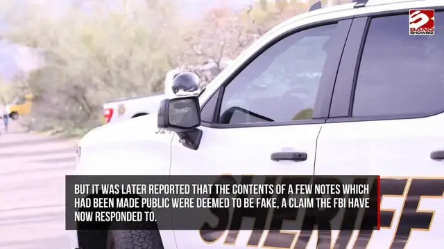 Video thumbnail for FBI investigating ransom notes related to Nancy Guthrie's disappearance and believe some may be legitimate