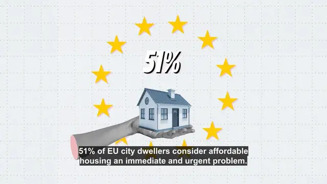 'Video thumbnail for What are the main concerns of the EU’s urban residents?'