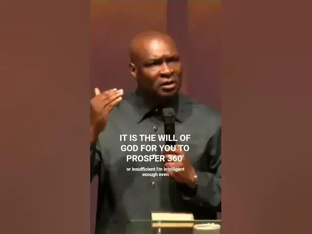 Video thumbnail for IT IS THE WILL OF GOD FOR YOU TO PROSPER AMEN APOSTLE SELMAN #apostlejoshuaselman #change  #fyp