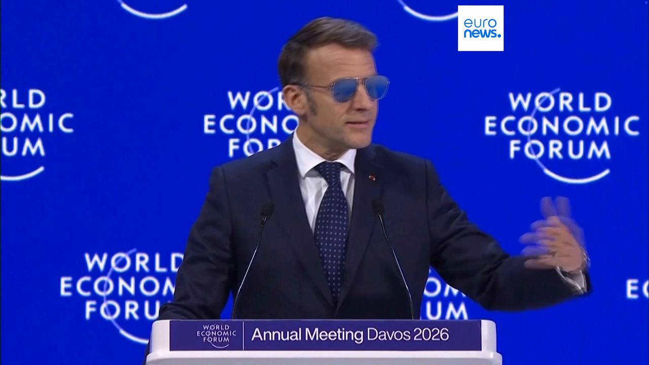 Video thumbnail for Macron calls for ban on social media for children under 15 to be in place by September