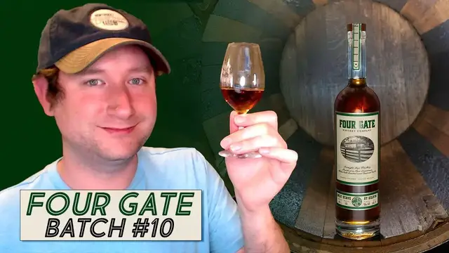 Video thumbnail for Four Gate Batch #10: Split Stave Rye Whiskey - Review & Tasting