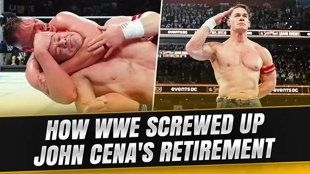Video thumbnail for WWE screwed up Cena farewell
