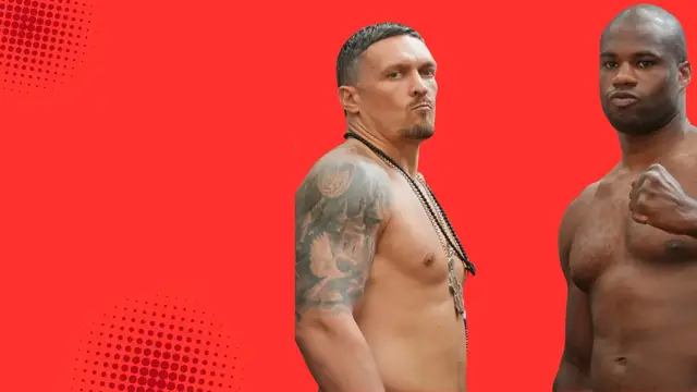 'Video thumbnail for Ready to rumble - Dubois and Usyk make weight ahead of Saturday's fight'