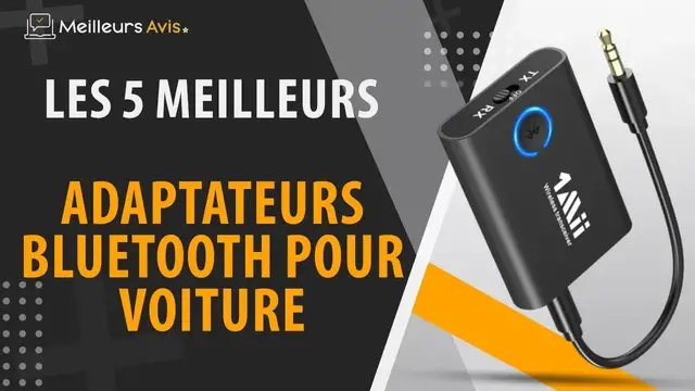 Video thumbnail for ⭐️ MEILLEUR ADAPTATEUR BLUETOOTH POUR VOITURE - Comparatif 2023