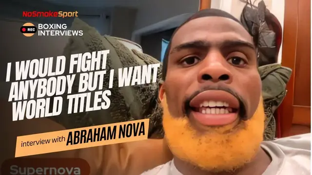 'Video thumbnail for Abraham Nova Looking For World Titles After Fighting Jonathan Romero | Would Fight Joe Cordina'