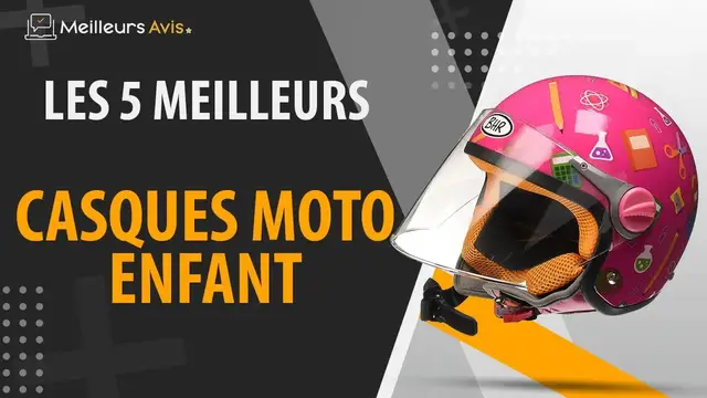 Video thumbnail for ⭐️ MEILLEUR CASQUE MOTO ENFANT - Avis & Guide d'achat (Comparatif 2022)